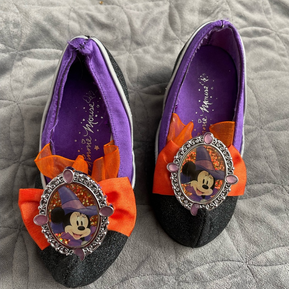 Toddler 5/6 Disney Minnie Mouse Witch Shoes